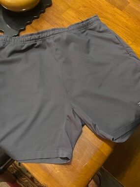 Gymshark Men's Charcoal Gray Athletic Shorts